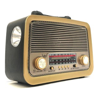Radio Retro Vintage Caixa De Som Bluetooth Mp3 Fm Am Usb (1)
