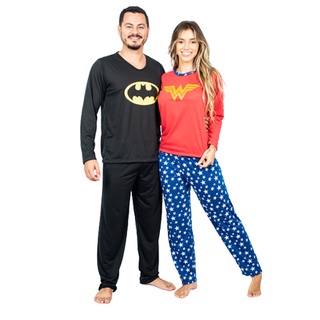 Pijama Pai Adulto Masculino Longo Batman (3)