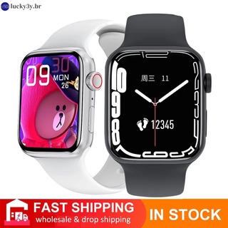 smartwatch i7 pro max 1.8 Polegada Tela Cheia Relógio Inteligente Chamada Homens Mulheres Freqüência Cardíaca 7 Esportes Pulseira De Fitness