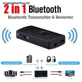 Receptor Transmissor 2 Em 1 Bluetooth Tv Sem Fio Pc Y1X2 Mp3 Mp4 Pc (Br)