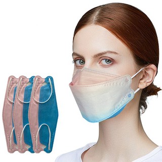 Kit 10 Máscaras Respiratória Proteção Facial Kn95 / Kf94 (2)