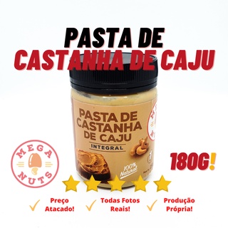 Pasta de Castanha de Caju 200g Creme da Amêndoa do Caju Mega Nuts! (4)