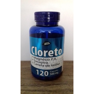 Canela De Velho + Sucupira + Cloreto De Magnésio Pa 120 Cáps 500 mg (1)