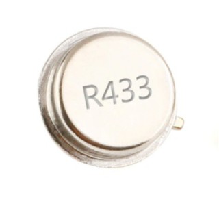 Cristal Oscilador R433 433MHz - TO39 - 1 Peça