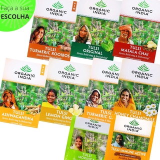 Chá de Tulsi - Organic India - Sortidos - 1 Sachê
