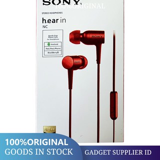 Fones de ouvido originais da Sony com fio