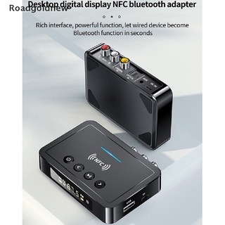 Receptor Bluetooth Transmitter 5.0 Fm Estéreo Aux Controle Remoto 3.5mm (Roadgoldnew)