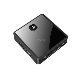 Zf-380 Transmissor 2 Em 1 Bluetooth 5.0 Transmissor Receptor De Tv 3.5mm Adaptador Óptico Aux Áudio Música Transmissor Sem Fio Re