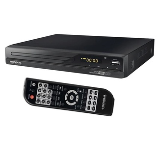 Aparelho Dvd Player Mondial com USB MP3 HDMI Alta Definição e Karaokê acompanha Cabo e Pilhas (3)