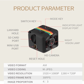 New Original Sq11 Espiã Mini Câmera 1080 P Night Vision Sensor Hd Camcorder Movimento Dvr Micro Vídeo Esporte Cam Pequena (5)