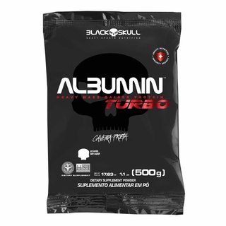 Albumina Turbo 500g - Black Skull