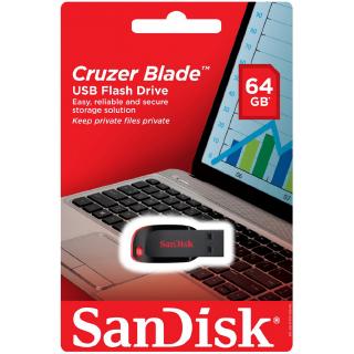 Sandisk Cruzer Lâmina Cz50 Pendrive Usb 2.0 Flash Drive (16 Gb / 32 Gb / 64 Gb / 128 Gb) (9)