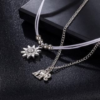 Fashion Vintage Star Elephant Anklets Bracelet For Women Boho Pendent Double Layer Anklet Bohemian Foot Jewelry Gift (5)