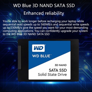 Western Digital WD Blue 1TB PC SSD 3D NAND SATA3 6GB/s 2.5 Inch Solid State Drive Hard Disk for PC Laptop (WDS100T2B0A) (8)