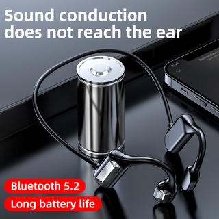 BL09 Fone de ouvido Bluetooth 5.0 de condução óssea transparente Para Apple/Android PARADOX (3)