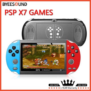 4.3 " PSP X7 Retro Classic Video Game Console, 8GB Portable Handheld Games Player