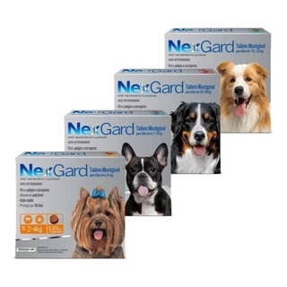 Antipulgas Nex gard Cães De 25 a 50 kg - 3 Tablete NEXTGARD cod 20
