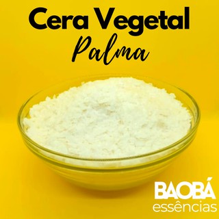 Cera Vegetal de Palma 1 Kg - 100% Vegetal - Vela Artesanal