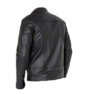 Jaqueta de couro legítimo motoqueiro motociclista estilo básico lisa novo modelo