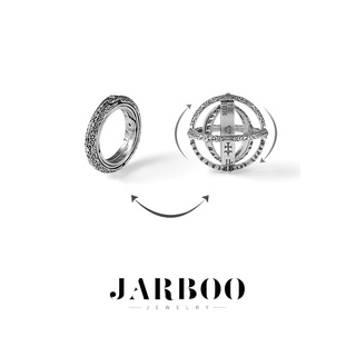 JARBOO Anel De Bola Magnética Astronomica Para Masculino/Universo Mágico/Retrô