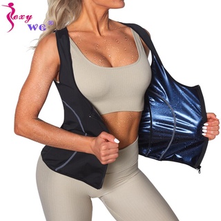 SEXYWG Treinador de Cintura Sauna Início Camisa feminina de emagrecimento para espartilho de treino esportivo Modelador corporal