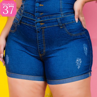 Short Jeans Plus Size Feminino Melhor Jeans do Brasil