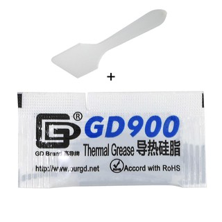 Pasta térmica GD900 0,5g Condutividade 4.8 w/m-k + espátula de aplicação
