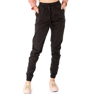 calças jeans femininas jogger preta (5)