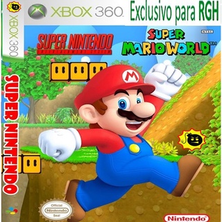 Jogo Mario Bros Retro Super Nintendo Com 700 Jogos exclusivo em Rgh x box 360 - leia a descrição (1)