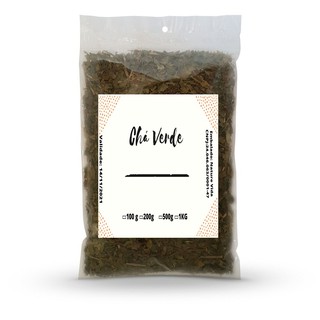 Chá verde - 100g/200g