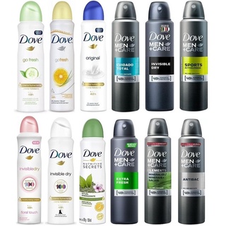 Dove - Desodorante Aerosol - 150 Ml