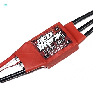 Yes Red Brick 50a / 70a / 80a / 100a / 125a / 200a Brushless Esc Controlador Eletrônico De Velocidade Para Fpv Multicopter