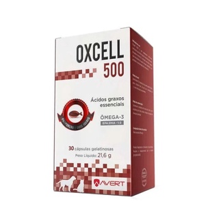 Suplemento Nutricional Vitamínico Oxcell 500 30 Cápsulas