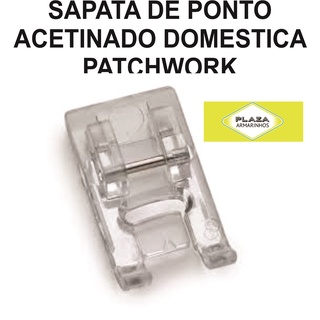SAPATA CALCADOR DE PONTO ACETINADO DOMESTICA PATCHWORK