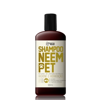 Shampoo Natural Neem Pet - Preserva Mundi