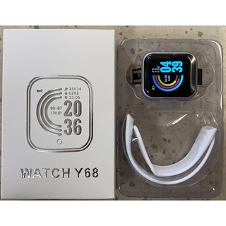 Y68 Smart watch IPS screen fitness bracelet blood pressure heart rate IP68 waterproof sport smartwatch (7)
