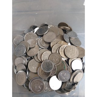 1 kg de moedas de aço inox de 1967 a 1994