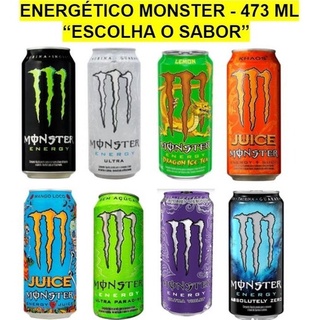 Energético Monster Sabores 473ml