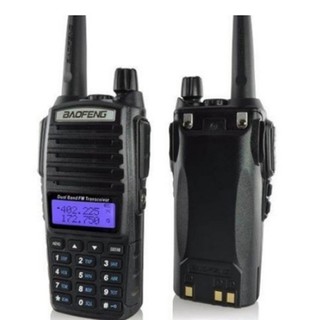 Rádio Ht Comunicador Baofeng Dual Band Uv82 Rádio Fm + Fone