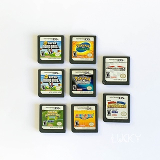 Jogos Nintendo DS em cartucho Mario Pokémon e Sonic