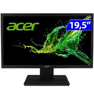 Monitor Acer 19.5p V206hql Hd 60hz Vga Hdmi - V206hql