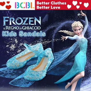 Elsa girl's shoes Frozen sandals (1)