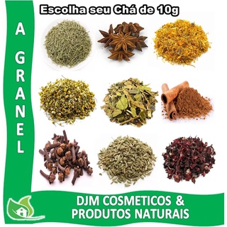 Escolha seu chá 10g: Anis / Camomila / Valeriana