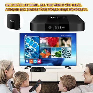 Ling.. Tx3 Mini Android Tv Box Tv Box2G / 16g Dupla Wifi Bluetooth Rede Set Top Box