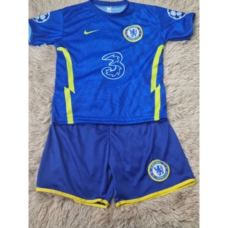 Kit Infantil camisa e shorts- Chelsea