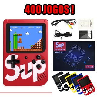 Minigame Video Game Portátil Console Nintendo 8bit 400 Jogo