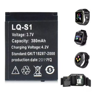Bateria LQ-S1 para Smartwatchs A1 Dz09 GT08 Recarregável Bateria De Lítio Com Capacidade 380mah (1)
