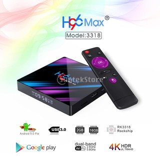 H96 max Android 9.0 Tv Box 4G+64/32/16 GB Mxq Pro Android 4k Rk3218 Smart Tv Box Iptv Android Tvbox