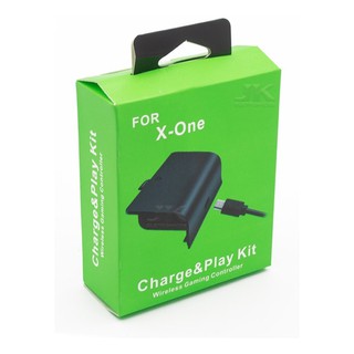 Bateria Carregador Xbox One Cabo Recarregável P/ Controle (1)