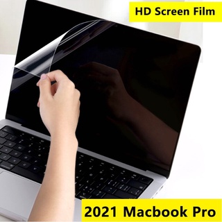 HD Screen Protector for 2021 MacBook Pro 14 16 M1 Pro Max A2442 2020 A2289 A2338 A2485 A2179 A2337 A1932 A2179 Soft Clear Film (1)